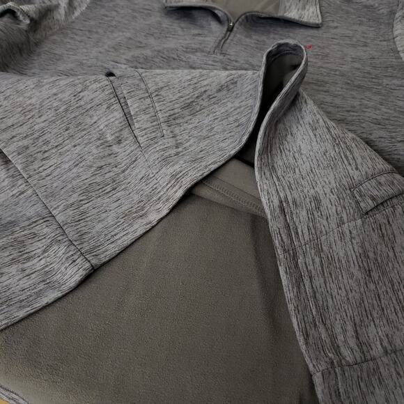 NWOT The Hamptons Long Beach 1/4 Zip Pullover Sweatshirt XXL 2XL Heather Gray - Picture 11 of 13